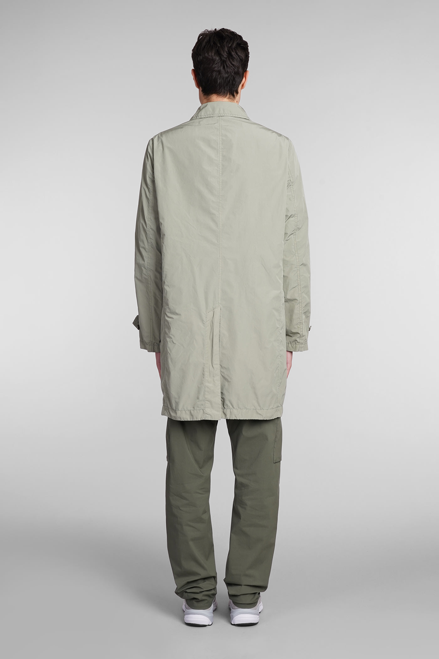 Impermeabile Lemon Coat In Green Polyester