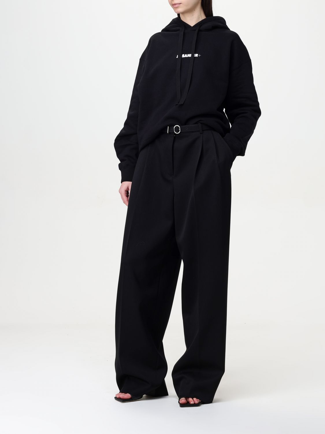 Sweatshirt Woman color Black