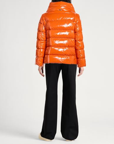 Woman Puffer Orange Size 10 Polyamide