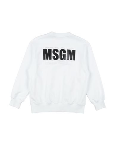 Kid Boy Sweatshirt White Size 12 Cotton
