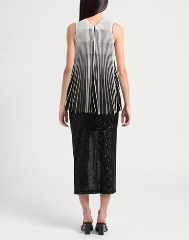 Woman Top Black Size 8 Viscose, Polyamide
