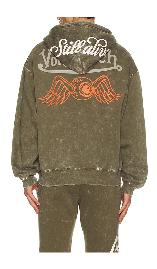 Von dutch sudadera en color verde L también en M, S, XL/1X