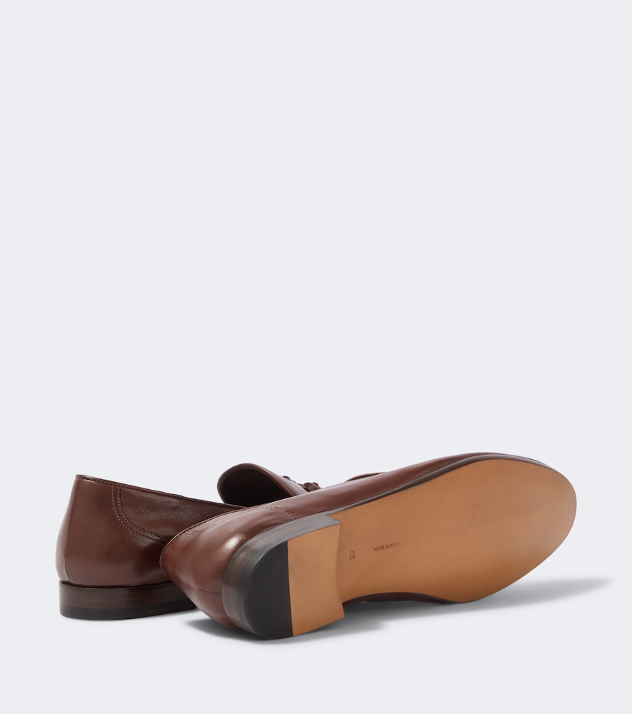 Caden leather loafers