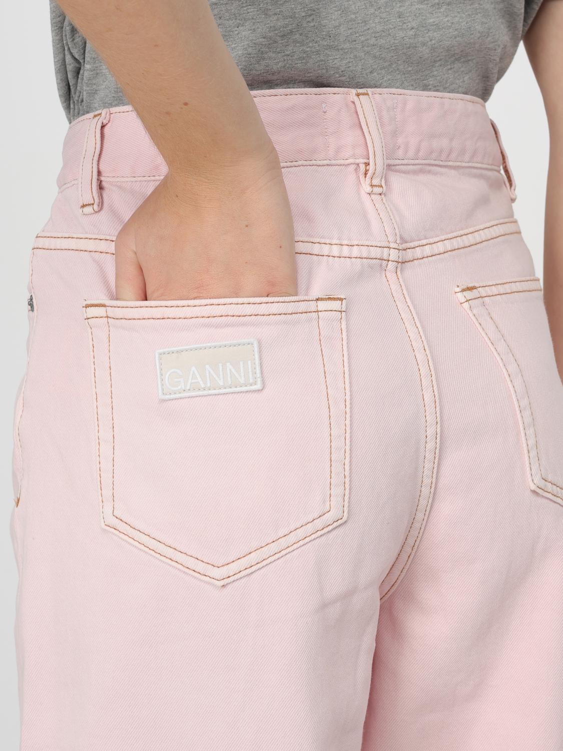 Wide-leg denim trousers - White