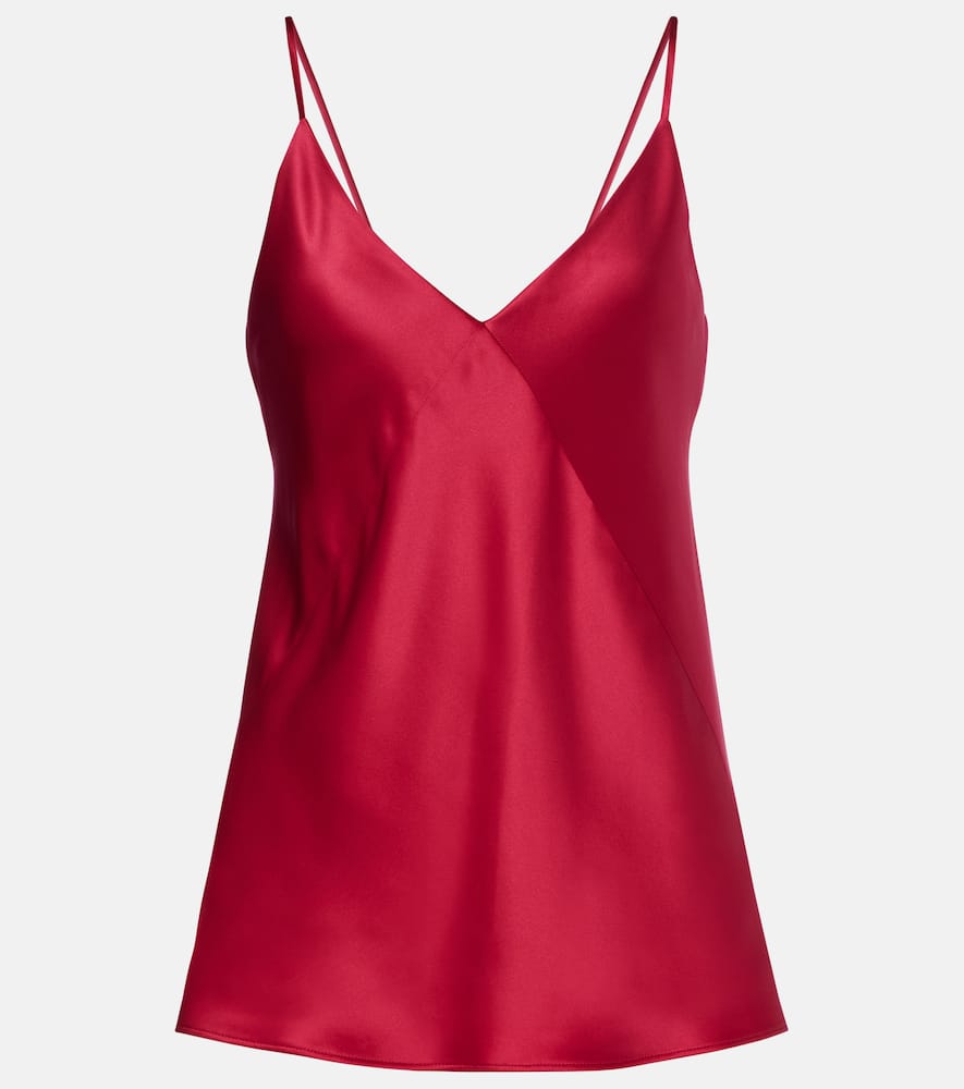 Silk satin camisole