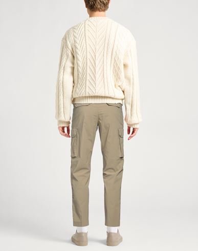 Pt Torino Man Pants Sage green Size 32 Cotton, Polyamide, Elastane