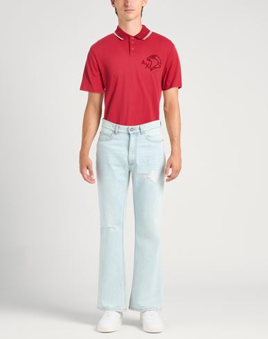 Man Polo shirt Red Size S Cotton