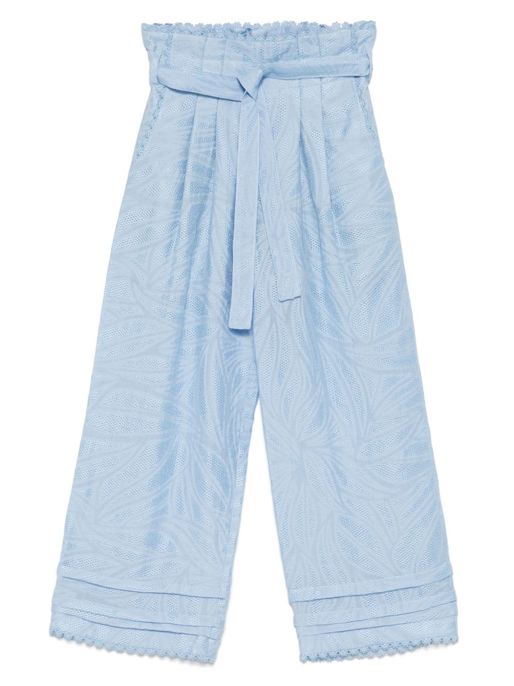 Wide-leg trousers - Blue