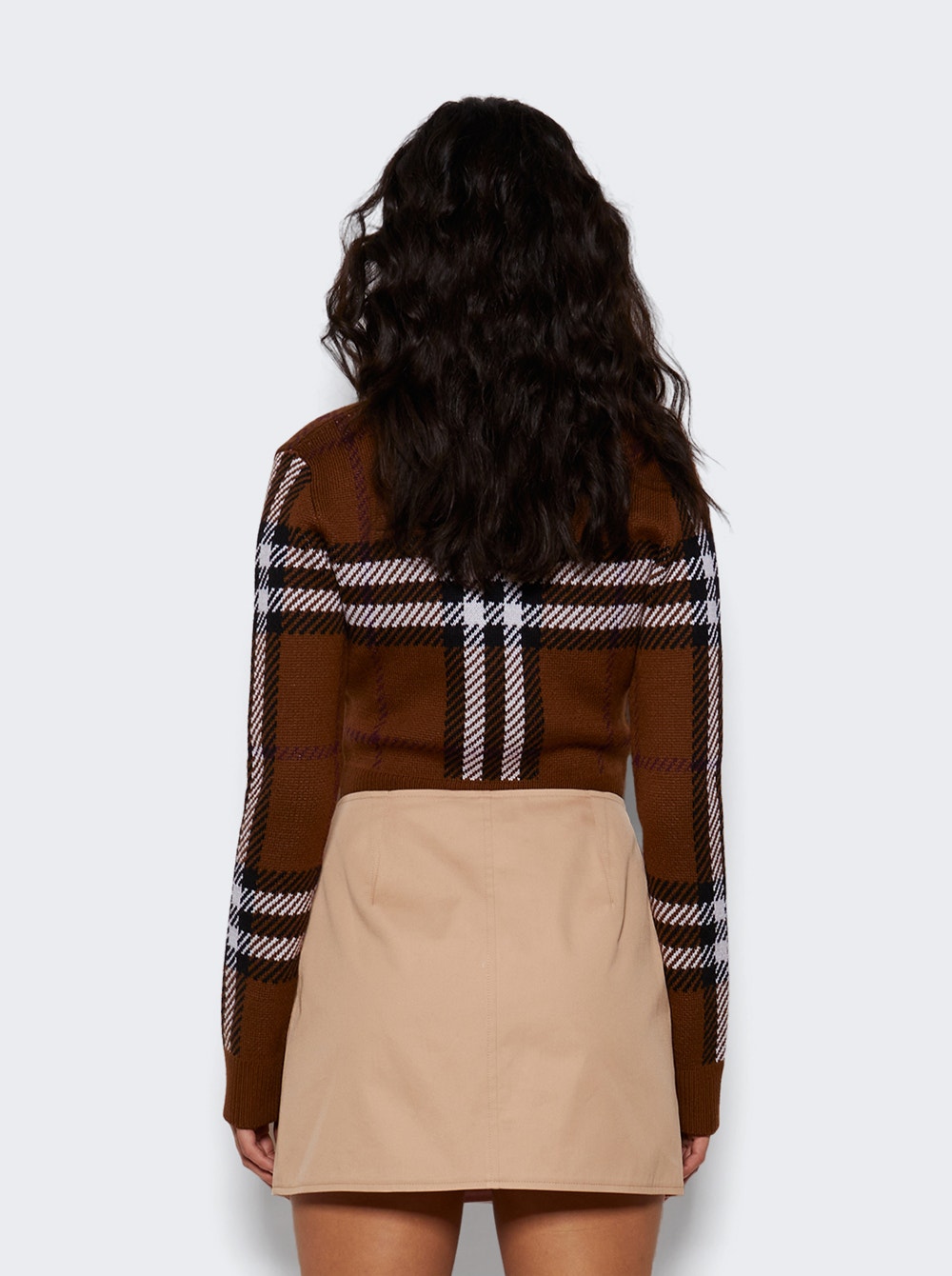 Multi-buttoned Short Skirt