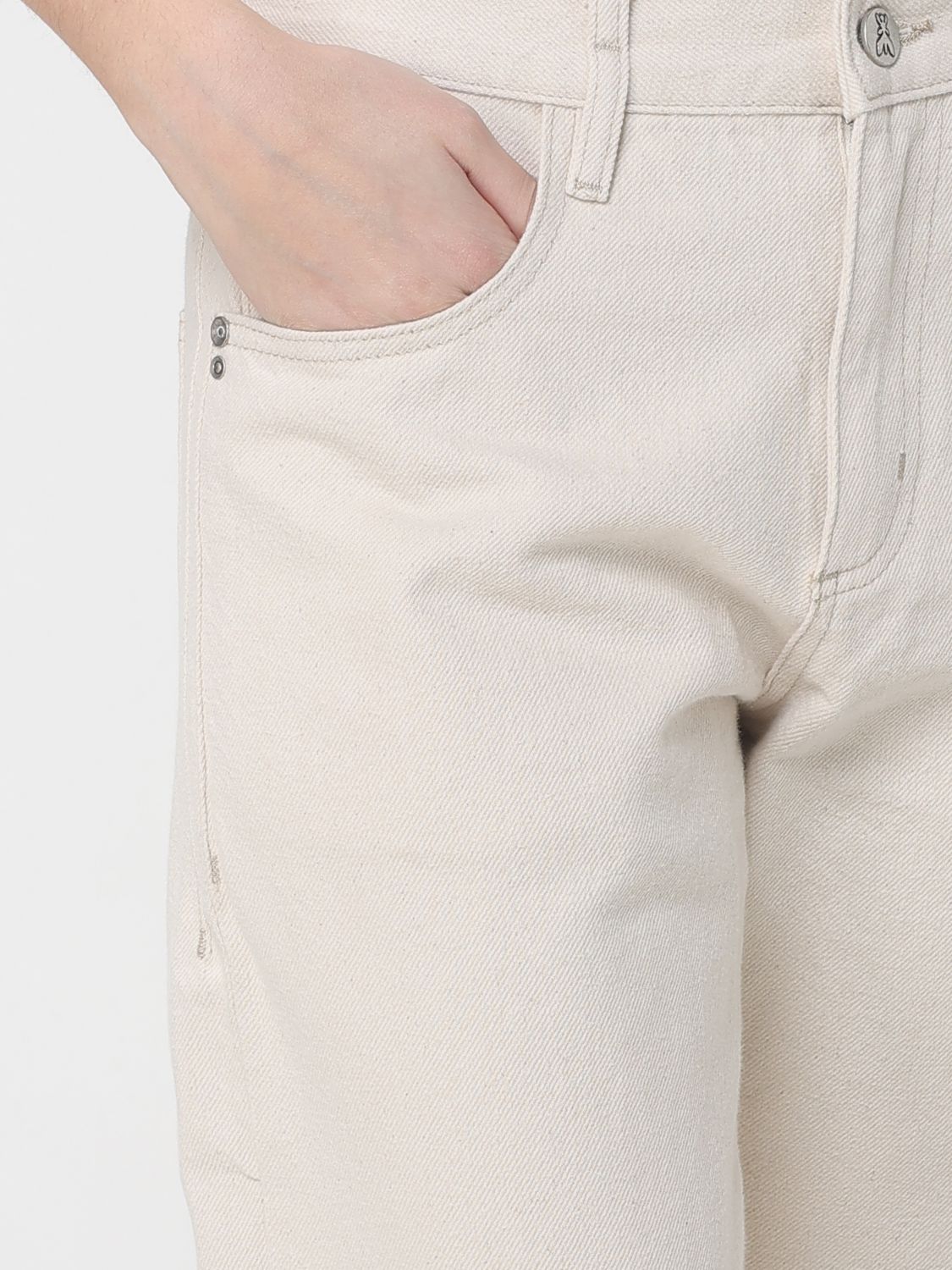 Pants Woman color Beige