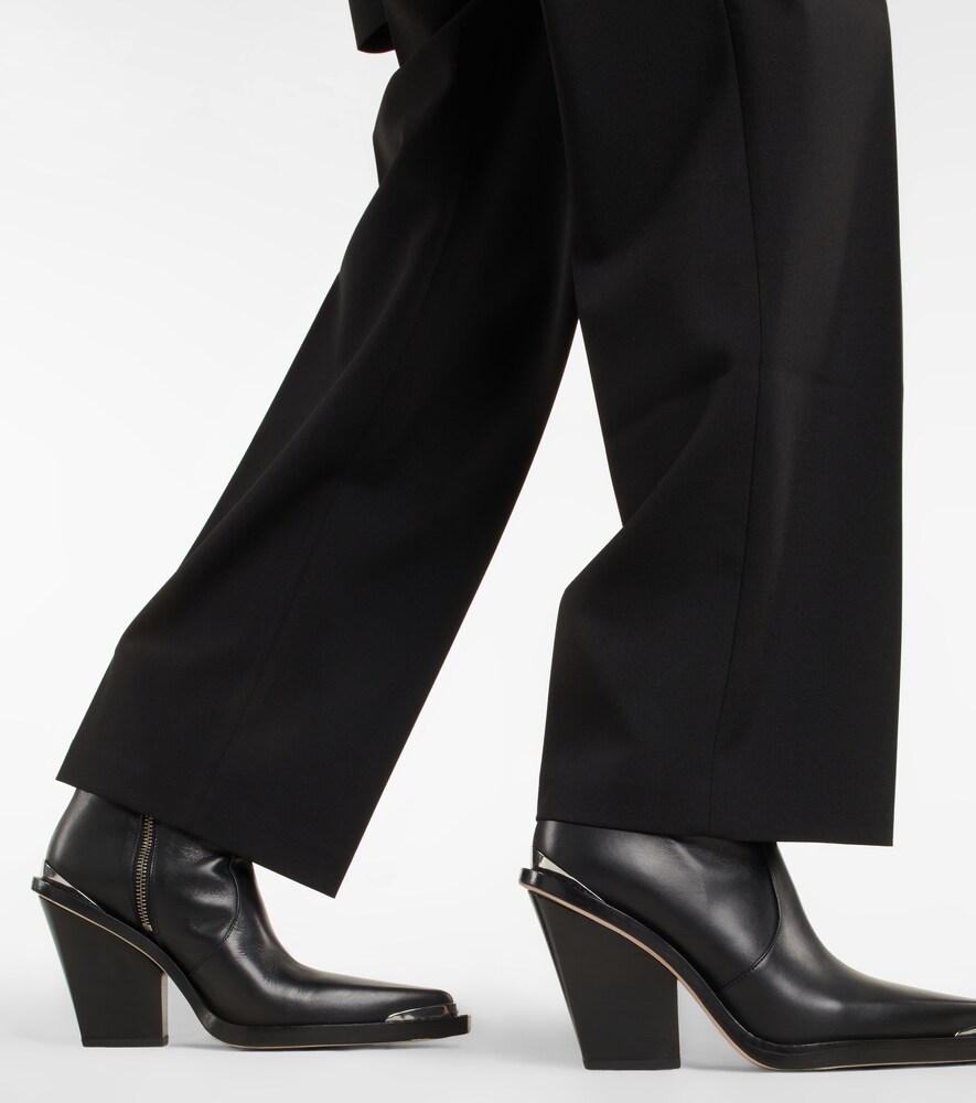 Bea twill high-rise pants