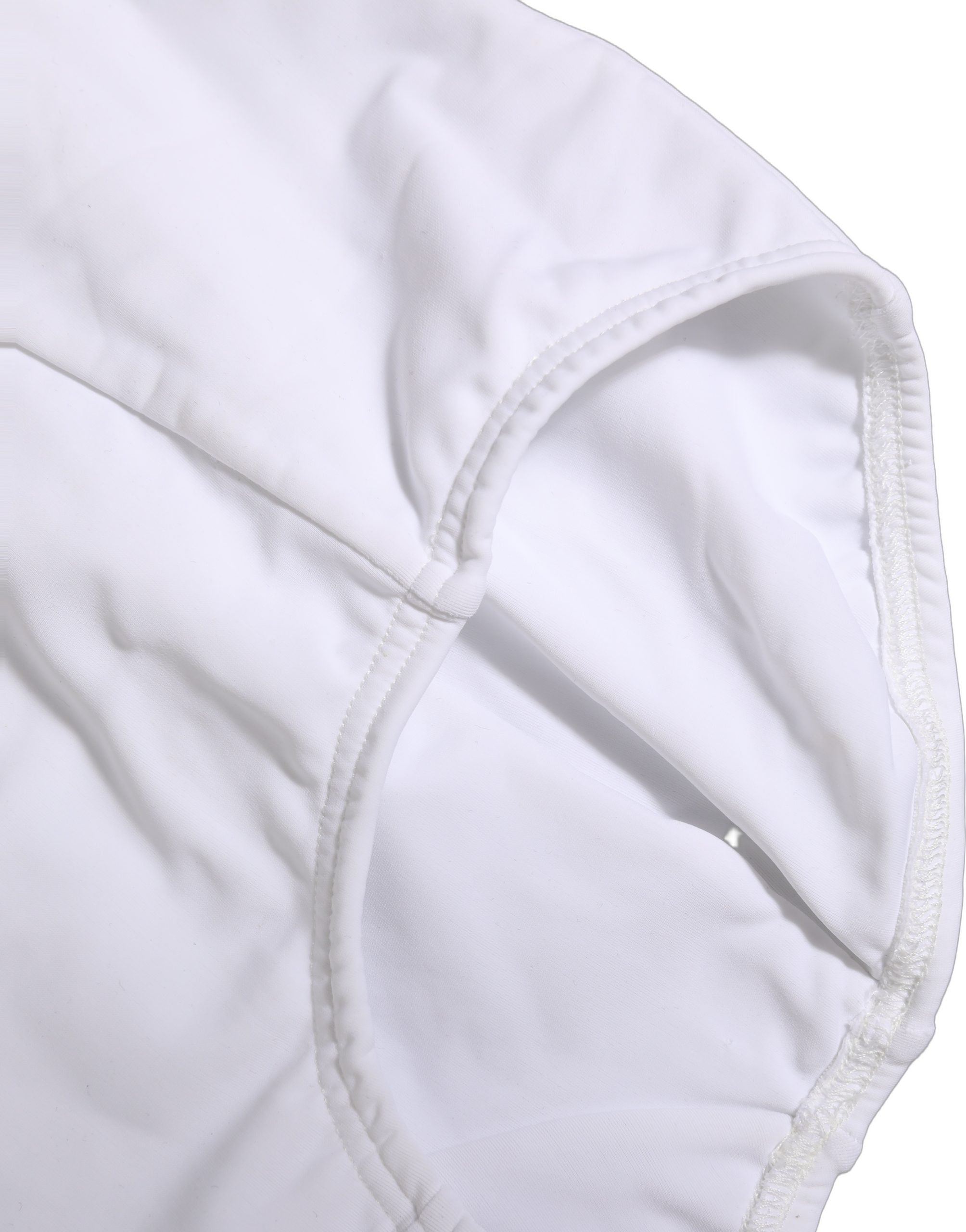 Logo-Waistband Bodysuit — White