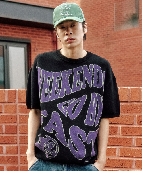 XTK148 Weekend Round Short Sleeve Knit