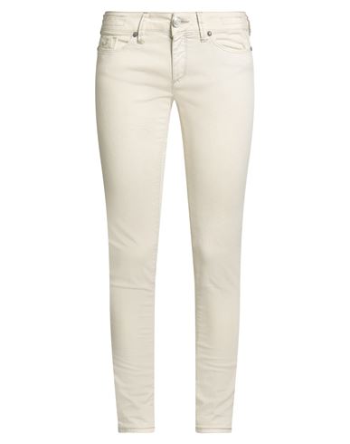 Jacob Cohёn Woman Jeans Cream Size 27 Cotton, Lycra