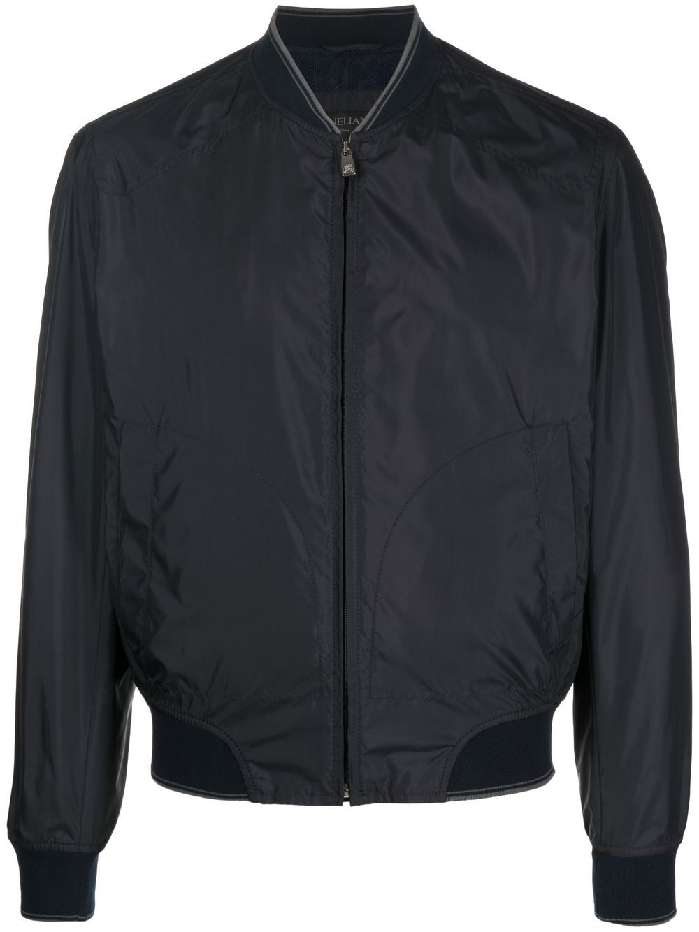Zip-up bomber jacket - Blue