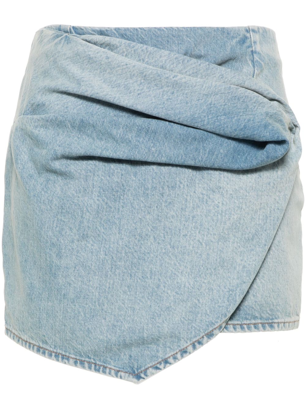 The Marlowe denim mini skirt - Blue