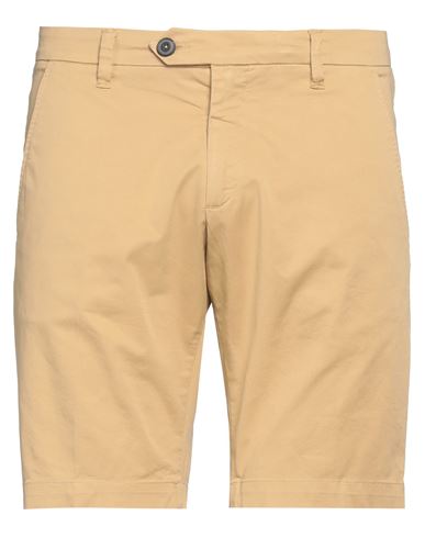 Roÿ Roger's Man Shorts & Bermuda Shorts Camel Size 38 Cotton, Elastane