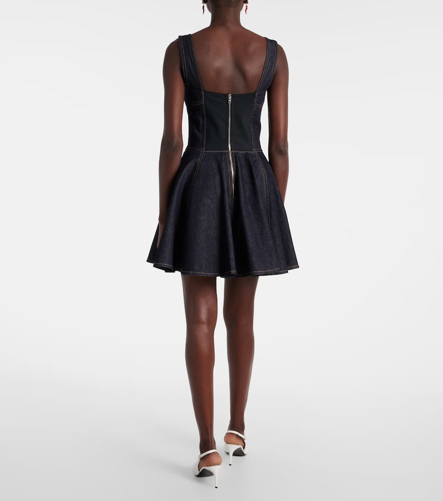 Denim bustier dress