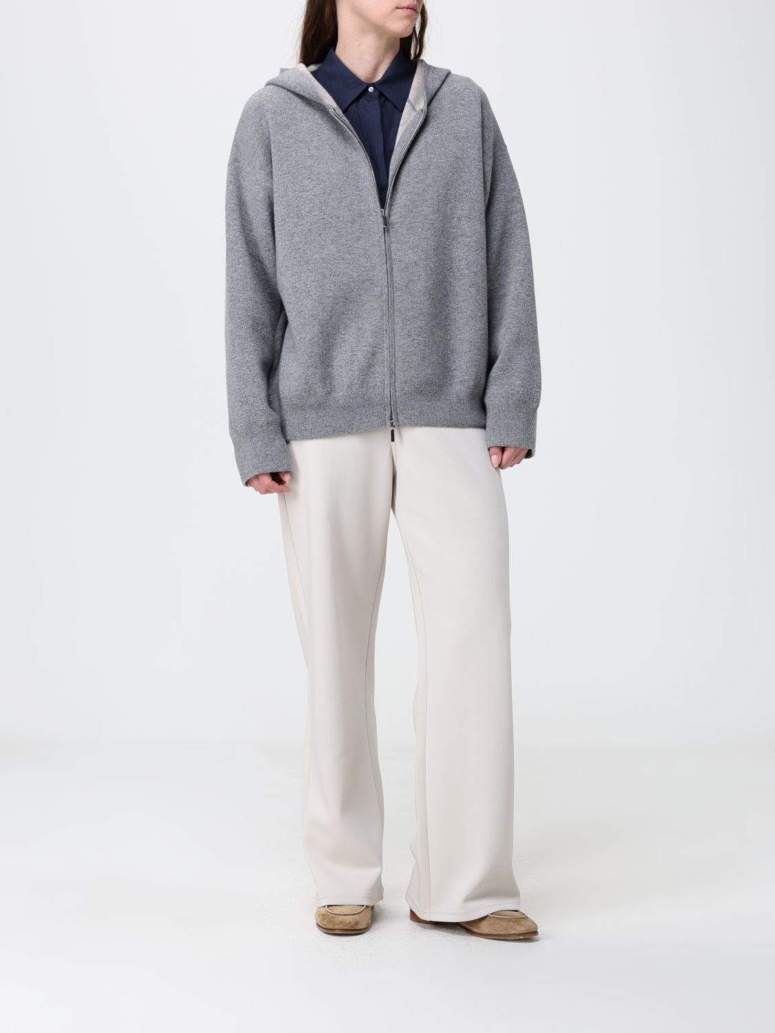 Pants Woman color Beige