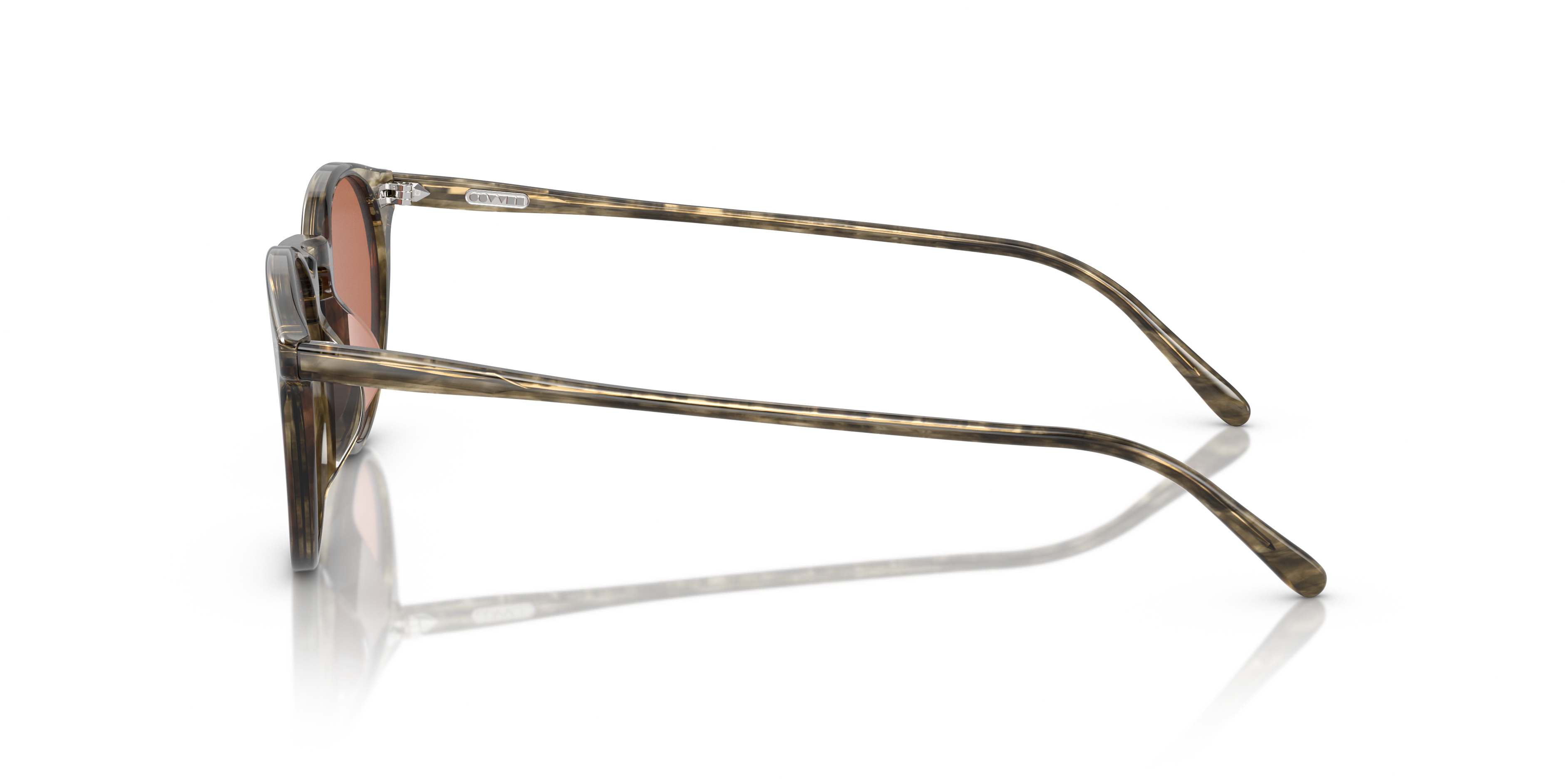 Oliver Peoples Uniseks Oliver Peoples OV5529SU N.02 SUN 173553 Zonnebrillen Acetaat Groente Bruin Pantos Normaa