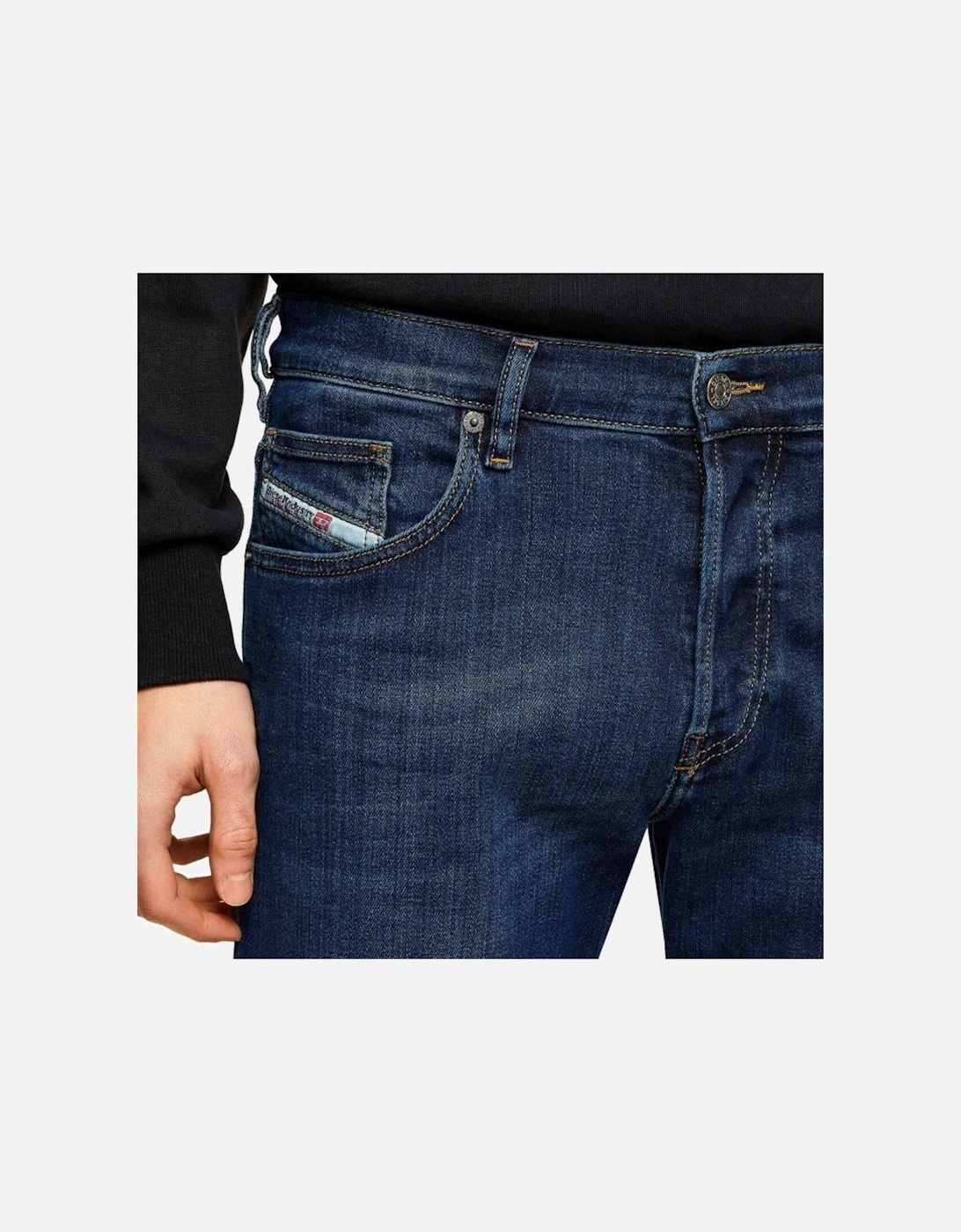 Men's Diesel D-Yennox Tapered Fit Dark Blue Jeans - Navy - Size: 28/32