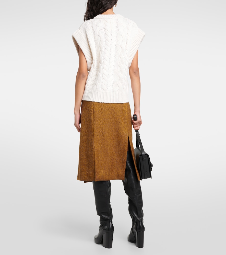 Hayley cashmere vest