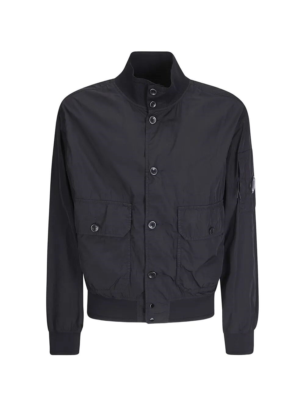 C. P. Company `Chrome-R` Button Bomber Jacket