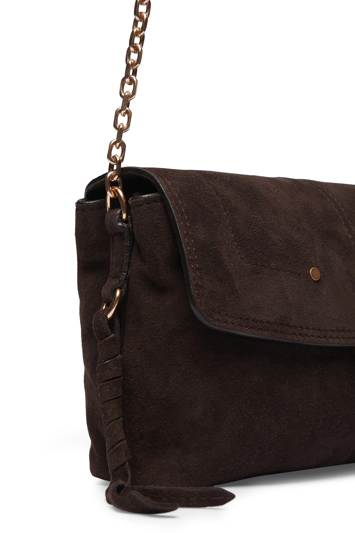 Othilia Clutch in Nubuck Leather