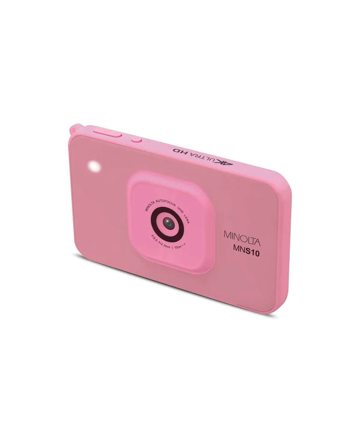 MNS10 48MP / 4K Super Slim Camera - Pink
