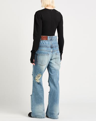 Woman Jeans Blue Size 26 Cotton