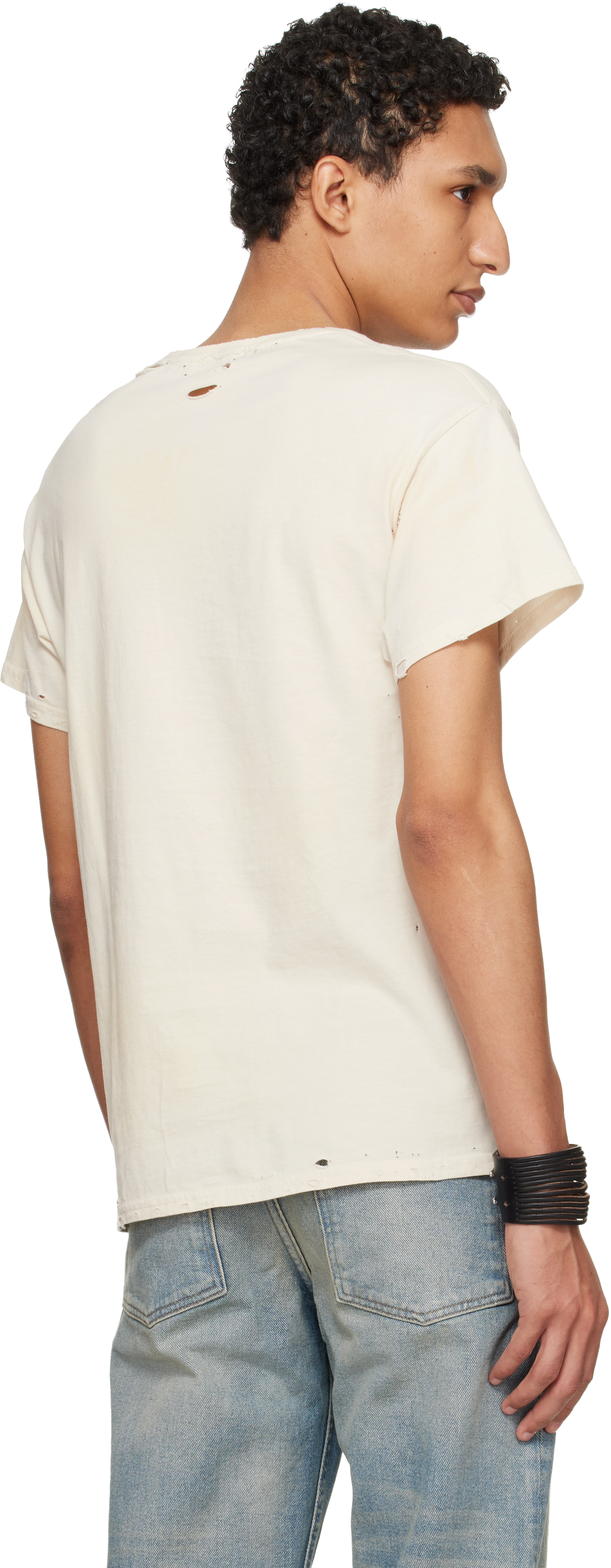 Off-White EET Stains Distressed ‘Sturm und Drang’ T-shirt