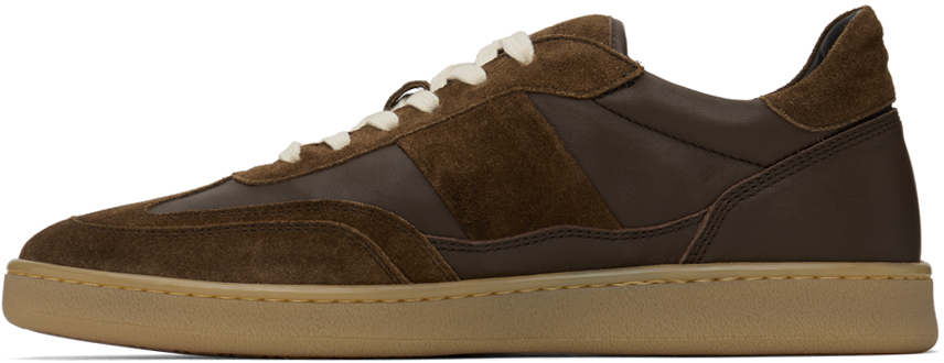 COLLEGIUM Brown Pillar Court II Sneakers