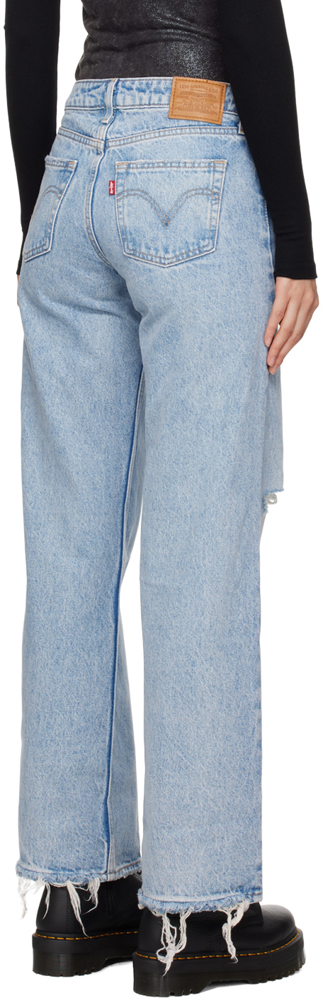 Levi's Blue Low Loose Jeans