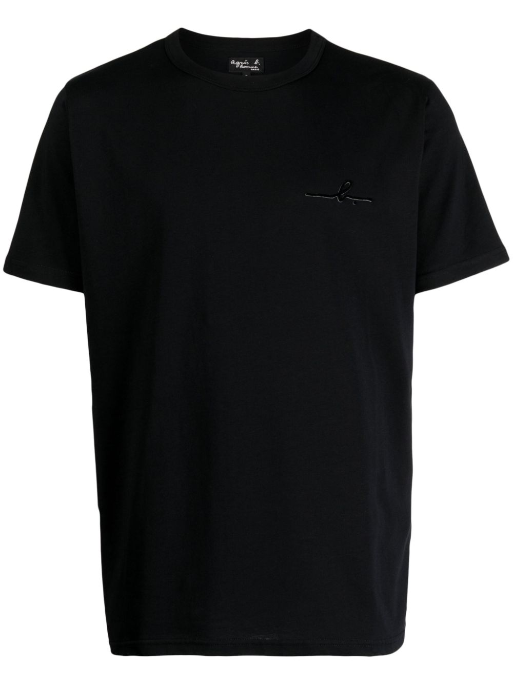 Logo-print cotton T-shirt - Black