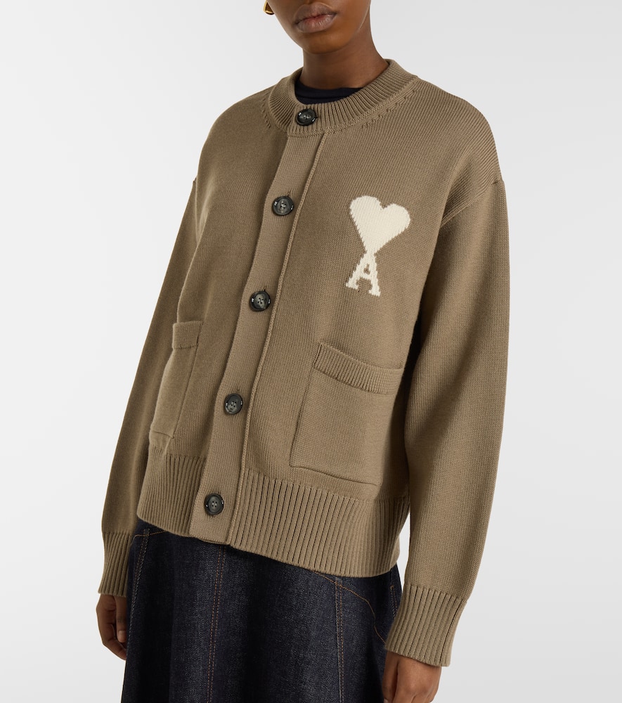 Ami de Caur wool and cotton cardigan