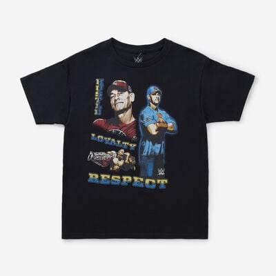 Kids' WWE John Cena T-Shirt in Black