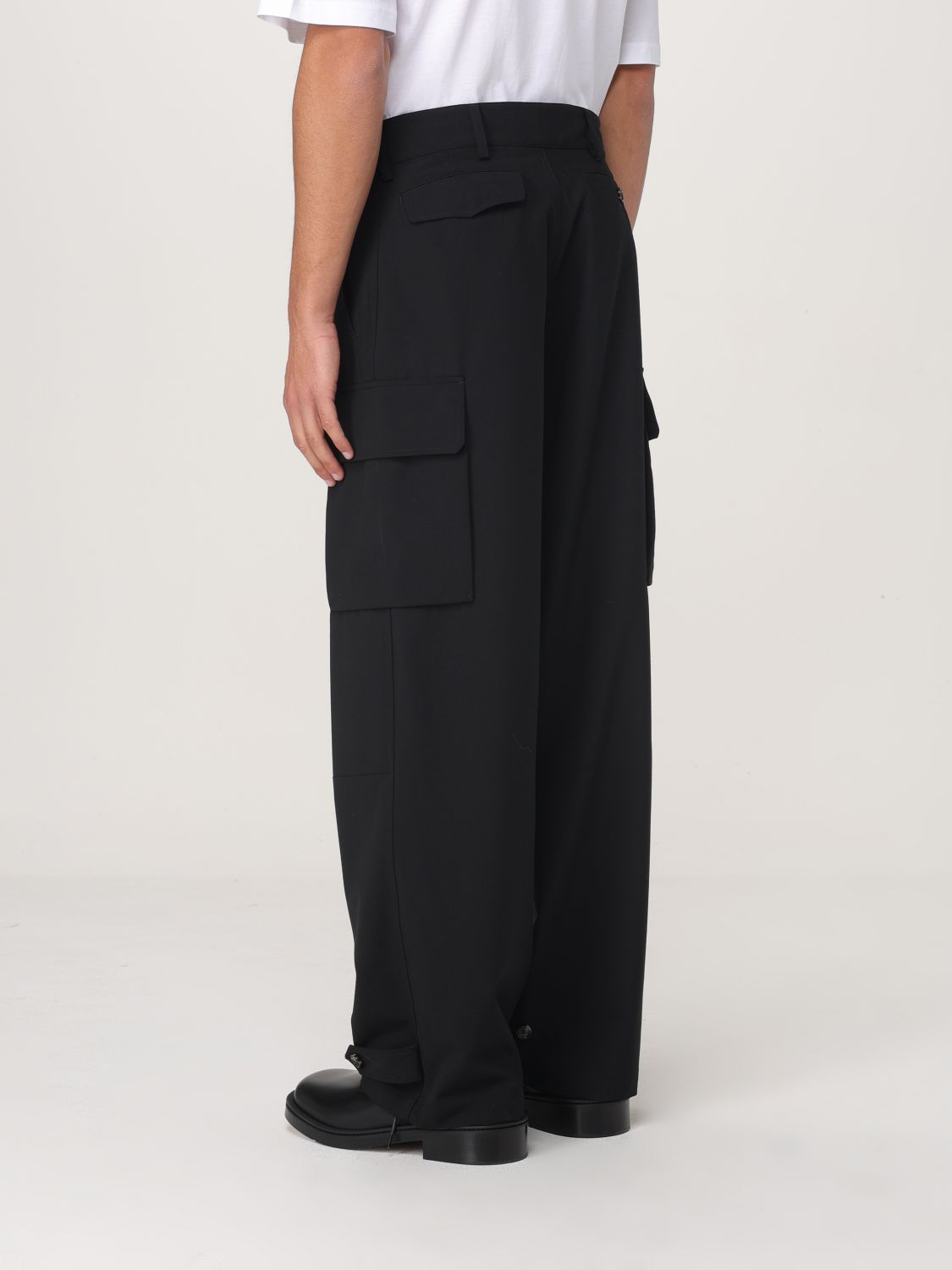 Pants Men color Black