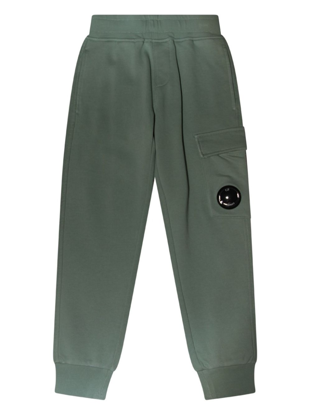 Lens-detailed track pants - Green
