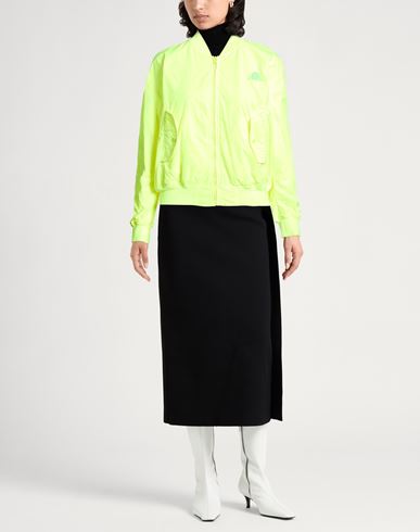Woman Jacket Yellow Size 6 Polyester
