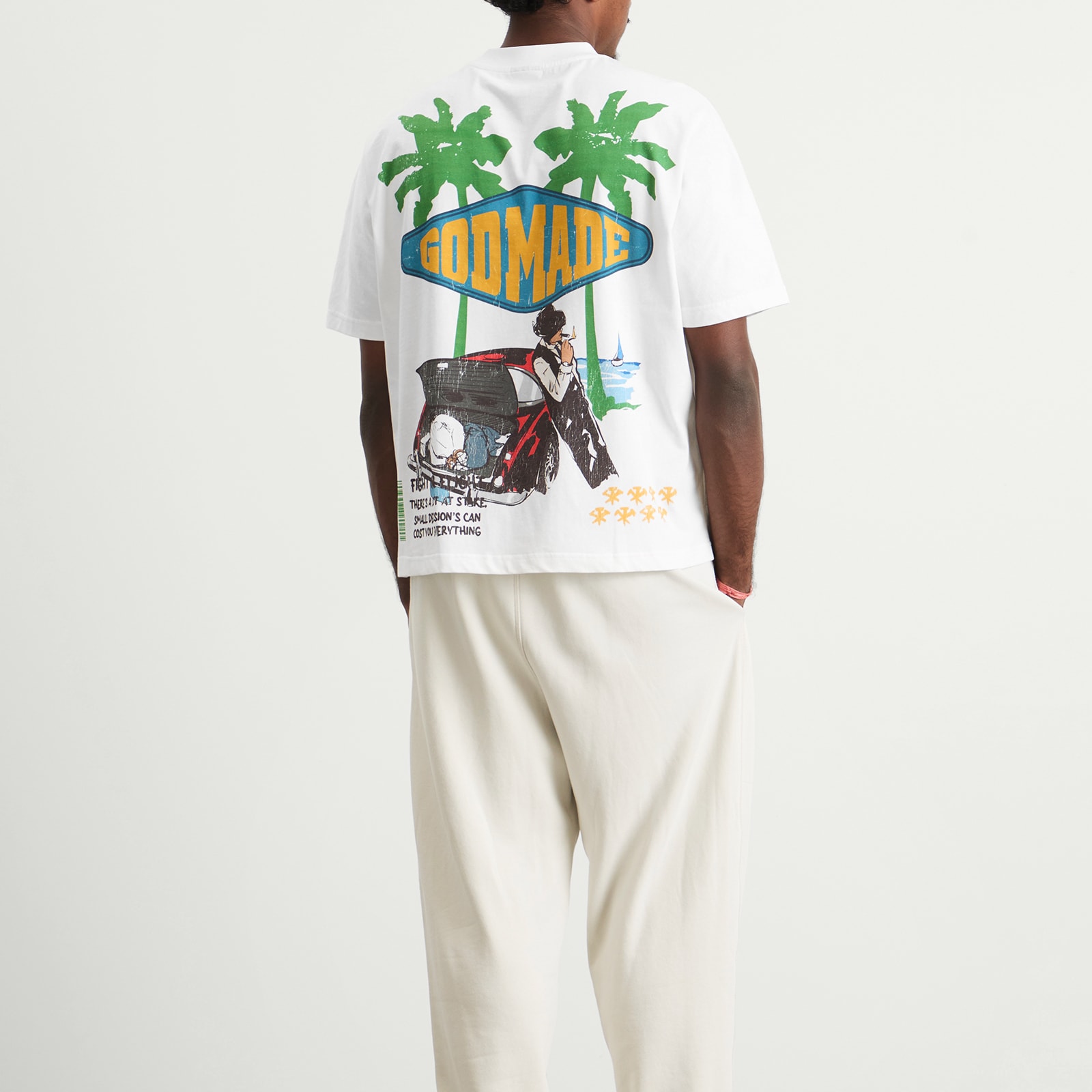 Men's Ocean Side T-Shirt Off White