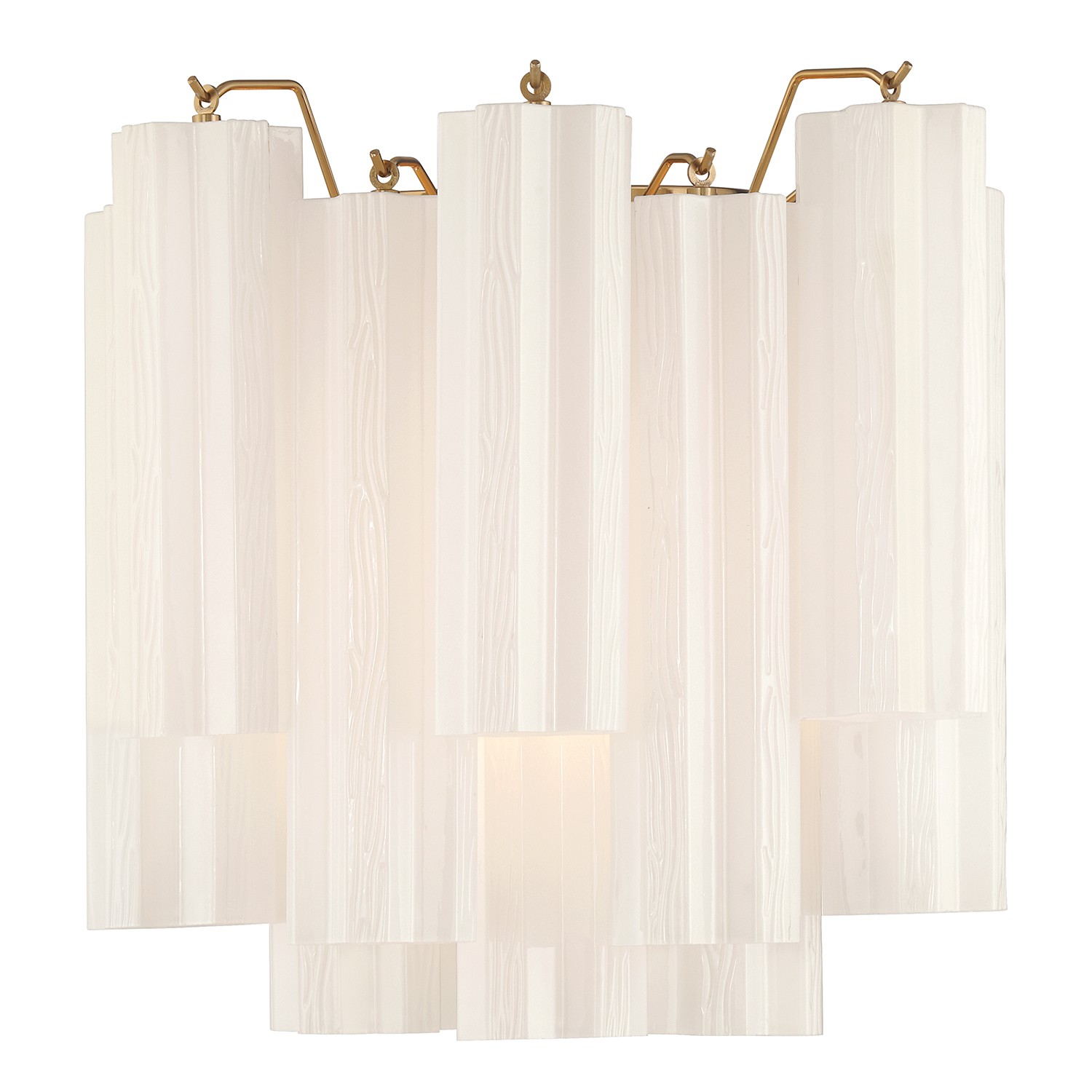 Aged Brass Wall Sconce from the Addis Collection