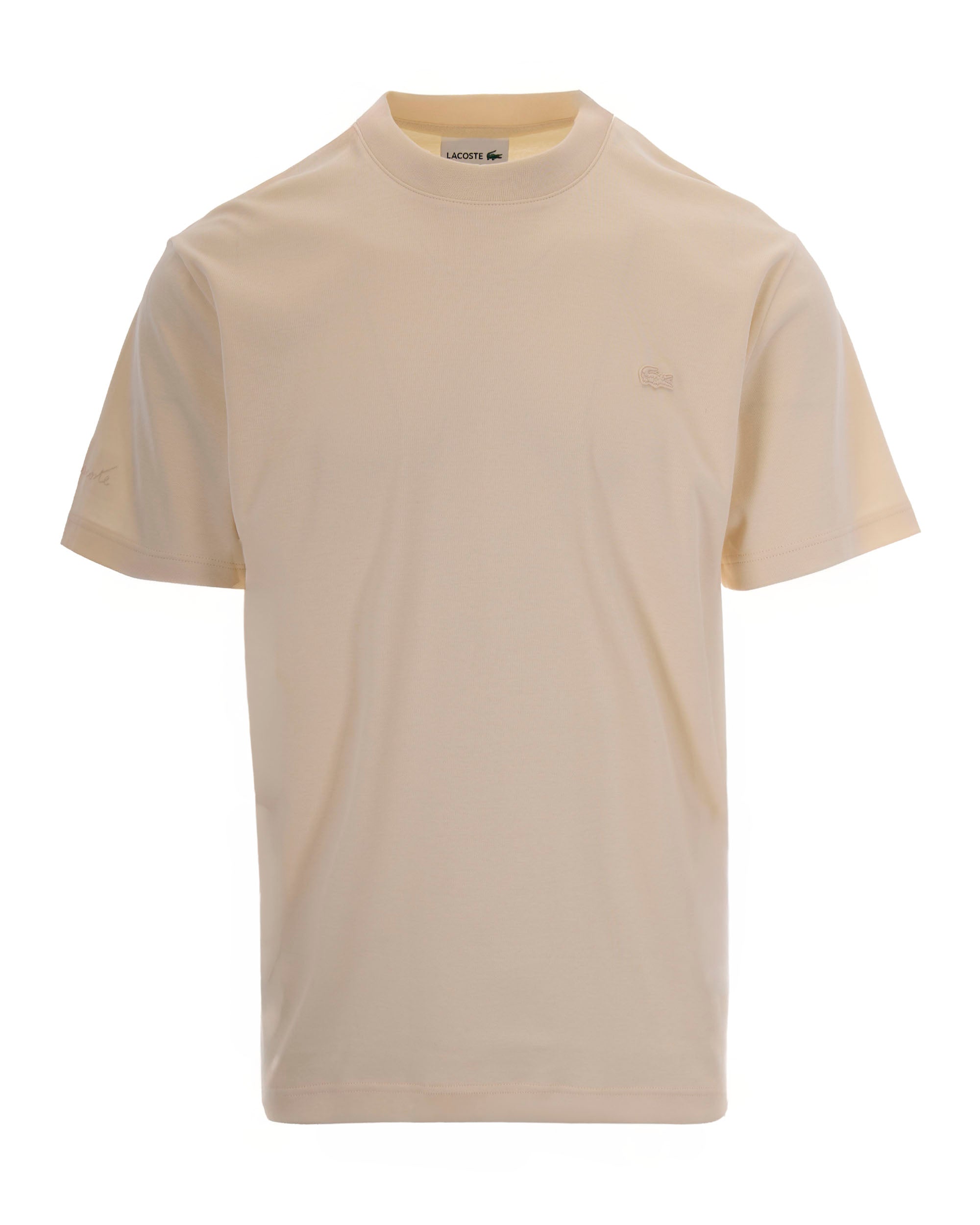 Ricamo T-Shirt — Beige