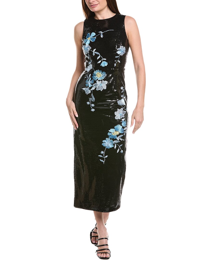 Tiana Floral Sequins Maxi Dress