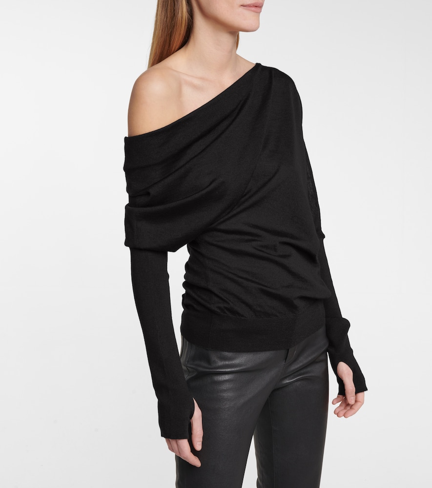 Cashmere and silk sweater