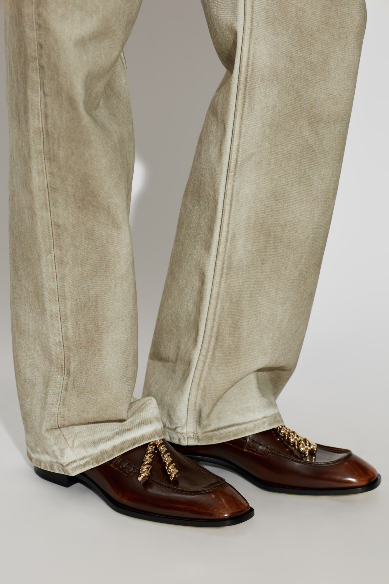 "Edge" Loafers Shoes, Women's, Brown