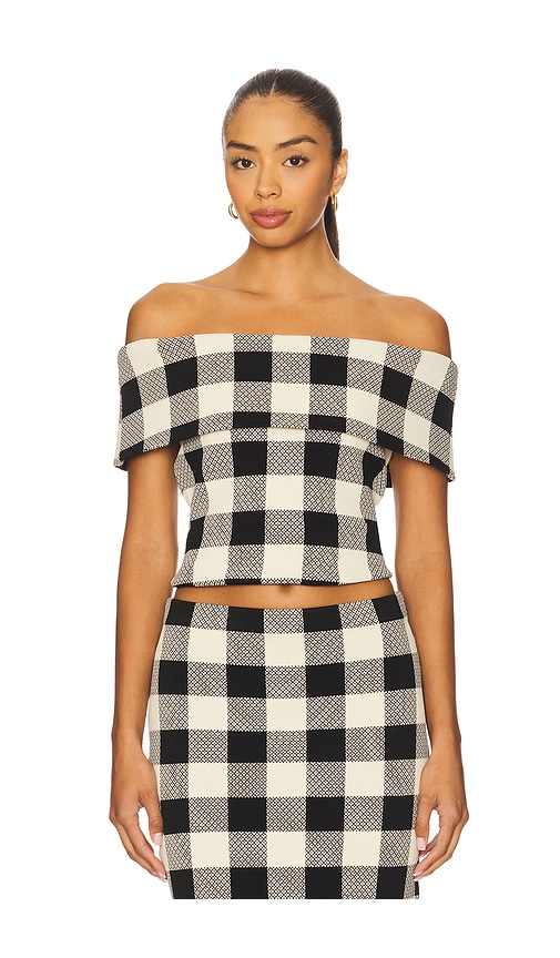 Posse Pippa Strapless Top in White. XS. Also in