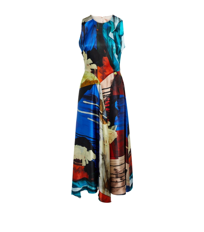 Silk Adama Midi Dress