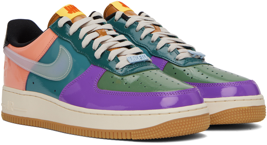 Multicolor Undefeated Edition Air Force 1 Low Sneakers