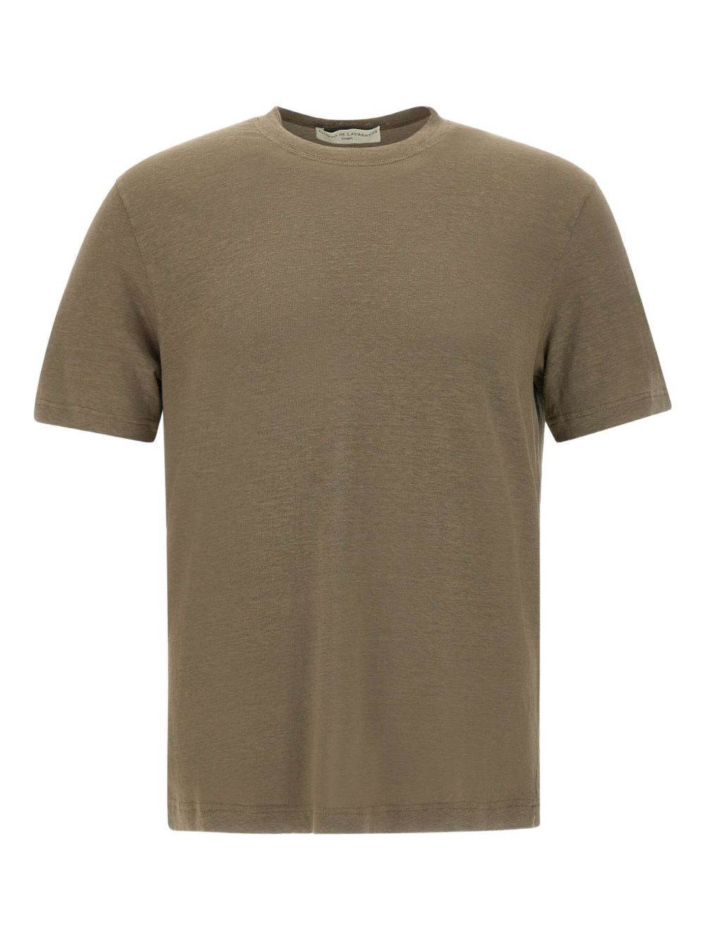 Crew-neck T-shirt - Brown