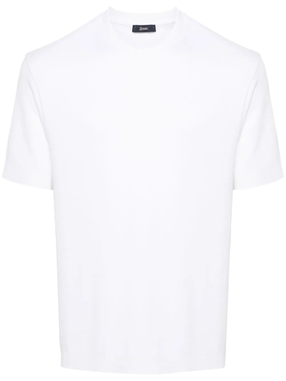 Logo-Plaque Cotton T-Shirt — White